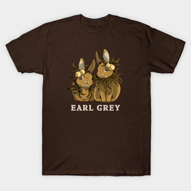 earl grey bunnies T-Shirt by Alienfirst